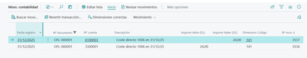 Aprovecha la gestión de fabricación y contabilidad analítica en Business Central