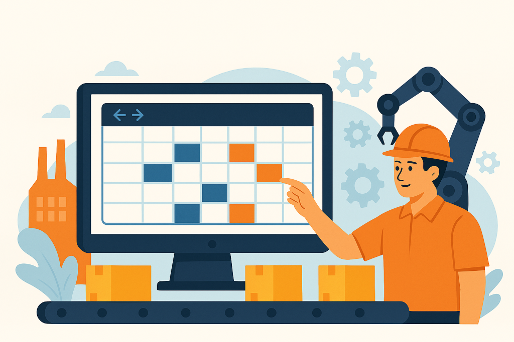 Calendarios de planta en Business Central