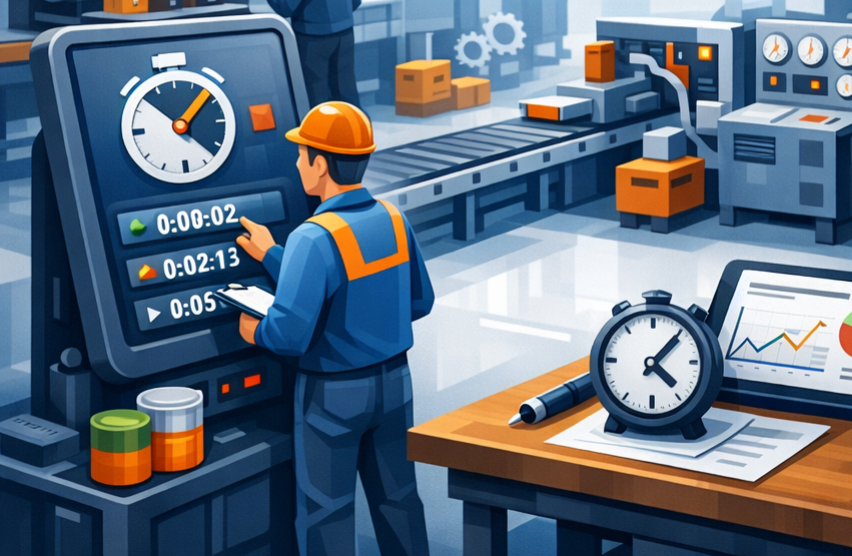 registro tiempos fabricacion Business Central Planeo 1