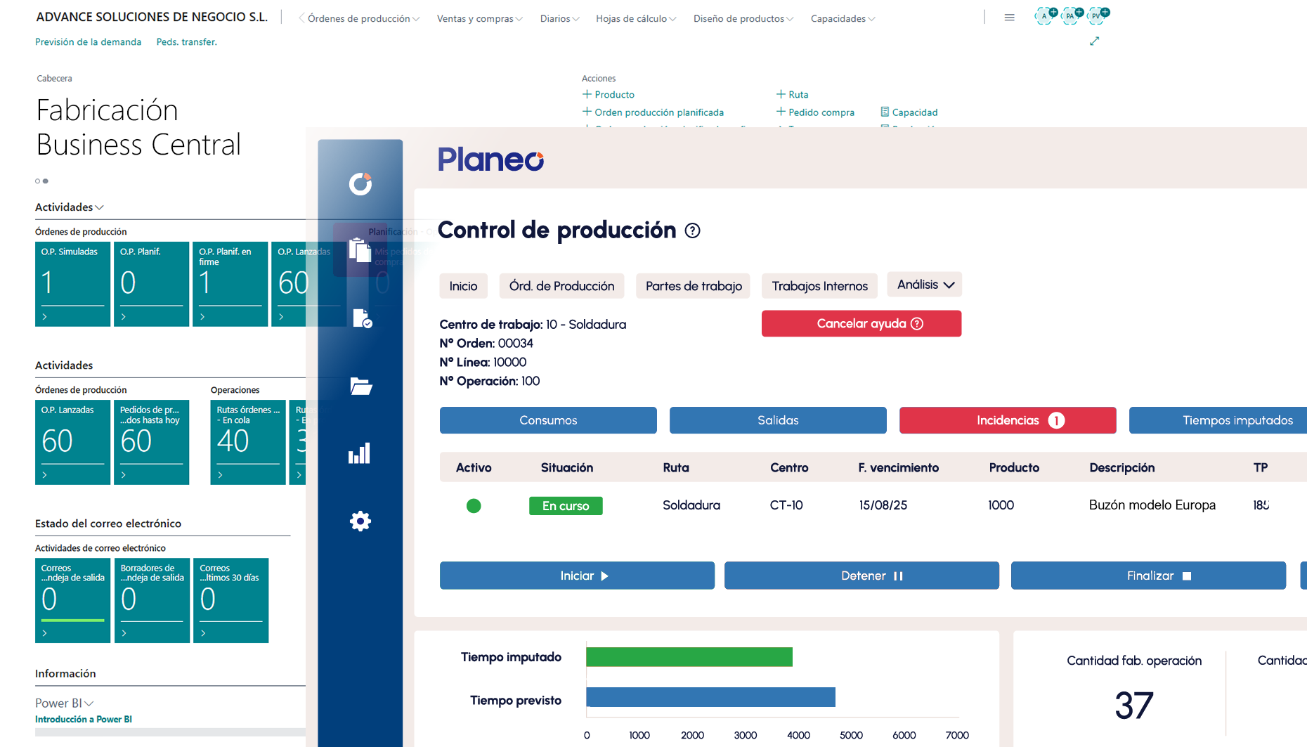 Planeo-fabricacion-business-central